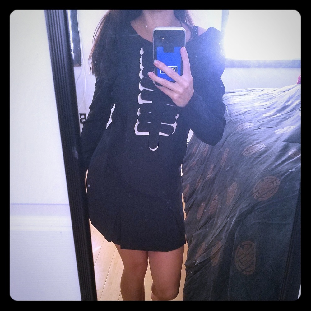 Sexy Skeleton dress size 2